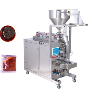 Trọng lượng chính xác + 1%/-1% tự động nước sốt cà chua Tương Ớt cà chua dán máy đóng gói colour Dye điền máy đóng gói - Product Image 1