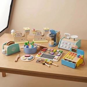 Juego <span class=keywords><strong>de</strong></span> Cocina <span class=keywords><strong>de</strong></span> Madera Montessori, Ecológico, <span class=keywords><strong>Juguete</strong></span> Interactivo <span class=keywords><strong>de</strong></span> Educación Temprana para Niños |   OEM ODM Venta al por Mayor - Product Image 1