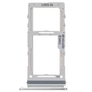 Bandeja para Tarjetas SIM y Micro SD para Samsung Galaxy Note 10 Plus, Color Gris Claro - Product Image 1