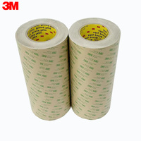 Rubans adhésifs de transfert 3M 467MP authentiques de 0,05 mm, rouleaux de 12 po x 60 pi, ruban adhésif double face transparent 3M pour ruban haute température 3M 200MP