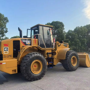 Chargeur sur pneus Cat966H d'origine d'occasion à vendre Caterpillar Cat966H grande chargeuse sur pneus avant machines de construction - Product Image 1