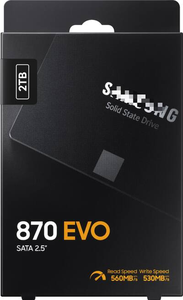 MZ-77E2T0BW 870 EVO 2TB SSD Internal V-NAND 2.5" 7mm SATA III 6GB/s 1200TBW 5 Tahun Garansi Desktop - Product Image 4