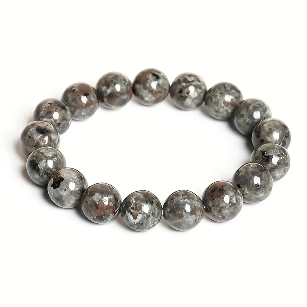 Pulsera de piedra Natural de piedra de llama de alta calidad para hombres y mujeres joyería de fábrica de estilo Punk para regalo o boda