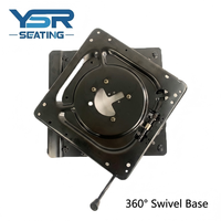 Base de siège universelle robuste pivotante à 360 degrés pour siège passager de camping-car, avec rail coulissant, pour fourgon, caravane, camping-car, garantie 12 mois
