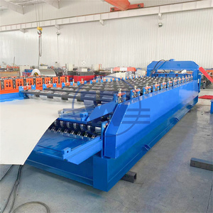 Máquina de Conformado en Frío de Láminas Metálicas Galvanizadas, Máquina de Conformado de Láminas para Techos, Maquinaria para Fabricación de Tejas - Product Image 6