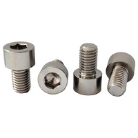 Baut Titanium GR5 M6*8mm Harga Pabrik Baut Kepala Bulat Hex Socket Kekuatan Tinggi Sekrup Kepala Bulat