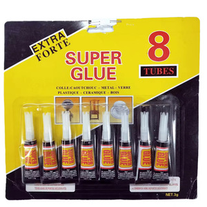 Colle acrylique forte 505, 3g, petite, nouvelle, universelle, pour réparation de chaussures, cuir, colle adhésive <span class=keywords><strong>FIX</strong></span>, fabricant d'origine - Product Image 5