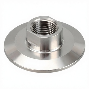 Adaptateur Tri-Clamp forgé poli en acier inoxydable 304 316 avec filetage femelle NPT, commande en gros OEM Aohoy Sanitary, garantie 3 ans - Product Image 4