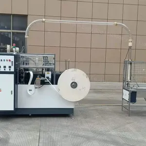 ماكينة الأكواب الورقية الآلية بالكامل عالية السرعة والبيع المباشر من المصنع، ماكينة إعداد الأكواب والأطباق البلاستيكية التي تُستخدم لمرة واحدة