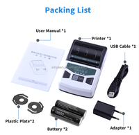 Harga pabrik Potable kecil 58mm Printer Label termal Bluetooth pegangan tangan MP58C2-L