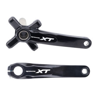 Manivela de bicicleta RACEWORK <span class=keywords><strong>XT</strong></span> 104BCD 170/175mm Juego de <span class=keywords><strong>bielas</strong></span> de bicicleta Mtb integrado hueco para piezas de bicicleta - Product Image 2