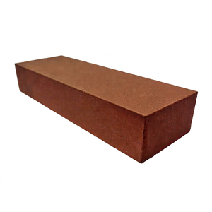 Pierre à polir rouge d'Inde à grain fin, outils de fabrication de bijoux, outils manuels pour orfèvres, pierres à affûter et à finir le métal |   GS69 - Product Image 1