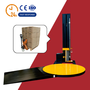 Automatic Customization 300% Pallet Wrapping <b>Machine</b> with CE Pre-<b>stretched</b> Film Pallet Wrapping Pallet <b>Stretch</b> Wrapping <b>Machine</b> - Product Image 2