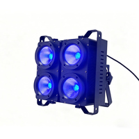 Projecteur de scène LED COB 400W haute puissance à 4 yeux DMX512 pour église, théâtre, club, mariage