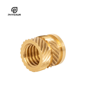 맞춤형 너들 인서트 너트 M3 M4 M5 M6 M8 M10 M12 황동 인서트 너트 크로스 대형 평머리 나사 - Product Image 3