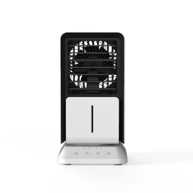 OEM customization portable fans mini air conditioner desk usb rechargeable