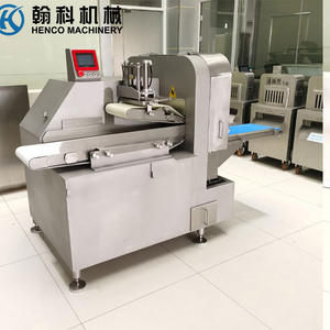 Nouvelle machine à découper automatique de grande capacité pour viande congelée, lame en acier inoxydable, épaisseur réglable pour la découpe de cubes de bœuf, découpe de viande en 3D - Product Image 6