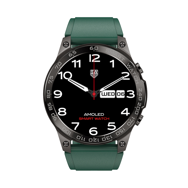Domino DM50 Round Amoled New Arrival 2023 Waterproof IP68 Good Price Health tracker BT Call Smart Watches