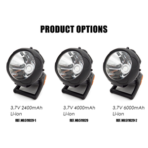 800Lumens ไฟฉายสปอตไลท์ LED 10วัตต์แบบมือถือชาร์จไฟได้6000มิลลิแอมป์ชั่วโมง Li-ion - Product Image 6