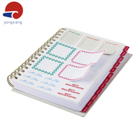 Journal de prière chrétien personnalisé avec reliure Wire-O, impression sur 52 semaines