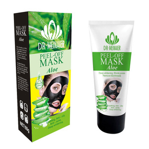 OEM ODM OBM carbón de bambú activado Aloe Vera Rosa leche pepino oro Peel off máscara mejor removedor de espinillas máscara de cabeza negra - Product Image 3