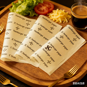 Wholesale Custom Grease Proof and Baking <b>Greaseproof</b> <b>Paper</b> Hot Sale Hamburger <b>Paper</b> Food Safe Printed <b>Greaseproof</b> <b>Paper</b> - Product Image 2