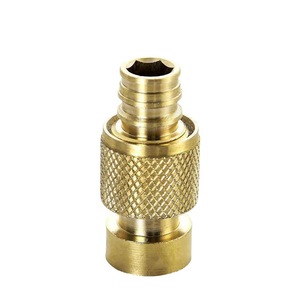 Válvula angular de cobre con conector de latón para suministro de agua de lavadora, ajuste universal, fácil instalación - Product Image 5