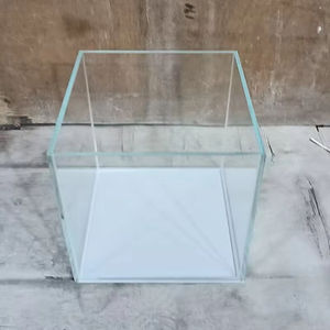 Usine En Gros Verre Fish Tank Salon Aquarium Bureau Poisson Rouge Betta Réservoir En Verre Transparent Fish Tank - Product Image 1