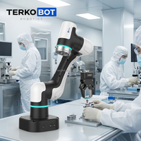 Brazo Robótico TEPKOBOT DOBOT Magician E6 de Escritorio, Cobot de 6 Ejes, Carga Útil de 750g, ROS, SDK Python, para Educación e Investigación en Robótica Universitaria