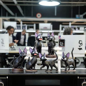 Figuras <span class=keywords><strong>de</strong></span> Acción <span class=keywords><strong>de</strong></span> Jiji el Gato <span class=keywords><strong>de</strong></span> <span class=keywords><strong>Kiki</strong></span>'s Delivery Service, Decoración <span class=keywords><strong>de</strong></span> Jardín en Miniatura <span class=keywords><strong>de</strong></span> PVC, 6 Piezas/Juego, Juguetes <span class=keywords><strong>de</strong></span> Dibujos Animados - Product Image 5