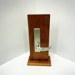 Manija de Puerta Moderna con Acabado Cromado Satinado, Juego de Cerradura de Embutir, Palanca de Aleación de Aluminio para Puertas Interiores de Dormitorio, Baño y Puertas de Madera - Product Image 6