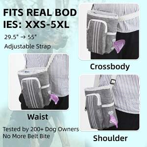 Muestra Gratis de Riñonera de Silicona para Mascotas, Bolsa para Premios de Perros y Gatos, Entrenamiento, Aperitivos, Bolsa para Paseos - Product Image 4