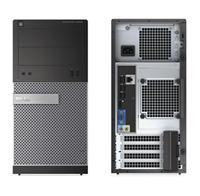 Ordinateur de bureau Dell OptiPlex 3020 MT d'occasion, I3-4170, 8 Go DDR3, 128 Go SSD + 500 Go HDD, carte graphique HD4400, VGA+DP
