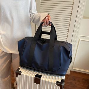 New Shiny Pink Travel Bags Ladies Outdoor Travel Fitness Luggage <b>Storage</b> Bag Waterproof Travel Tote Bags - Product Image 6