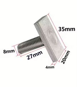 Vis à tête carrée non standard en acier inoxydable - Product Image 1