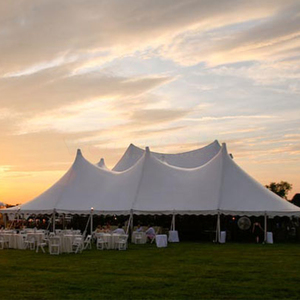 Chapiteau événementiel blanc, grande tente de réception extérieure, carpas pour événements, mariage, église, tentes de réception pour événements, 100 personnes - Product Image 4