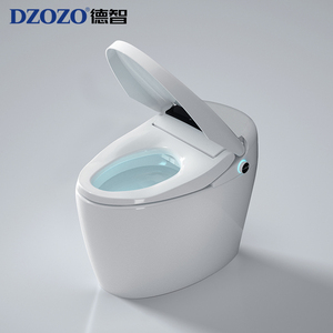 Inodoro Inteligente de Cerámica Europeo de Lujo, Todo en Uno, con Ajuste de Temperatura, WC Sanitario, Control Remoto, Autolimpieza Automática, Alargado X39 - Product Image 6