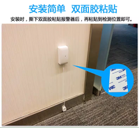 LORAWAN Détecteur d'eau domestique avec alarme, détecteur de fuite d'eau sans fil, traqueur d'utilisation d'eau pour tuyaux, cuisine, salle de bain, sous-sol