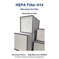 H14  Laminar Air Flow Hood Ruang Medis  Filter HVAC  Ffu Pembersih Udara Industri Ruang Bersih  Filter Hepa H13