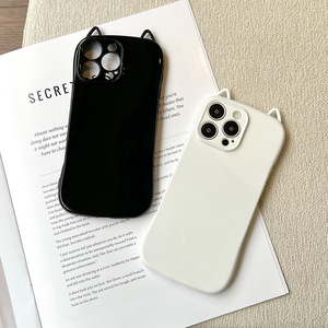 Funda de teléfono personalizada con logo, al por mayor, con orejas de gato, a prueba de golpes, para iPhone 17 16 15 14 13 12 11 Pro Max XS XR Mini Plus - Product Image 4