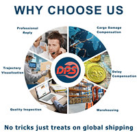 Agent d'expédition FBA au Canada, transitaire maritime LCL + Express via le transporteur DPS, livraison en 7 jours depuis la Chine