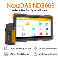 Humzor ND366E Herramienta de Diagnóstico Automotriz OBD2 con 17 Funciones Especiales, Lector de Códigos, Actualización Gratuita de por Vida