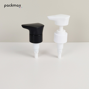 <b>Triangle</b> head 28-tooth internal spring pump for shampoo, body wash, lotion, and dish soap — plastic press pump head manufacturer - Product Image 1