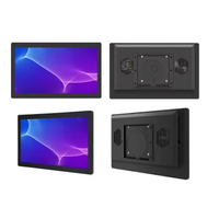 Nouvel écran tactile haute luminosité de 15,6 pouces avec résolution 1920x1080, moniteur tactile mural intégré pour les entreprises