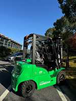 Forklift Counterbalance Listrik Lithium-ion Hangcha CPD30 3 Ton dengan Side Shifter dan Ban Solid