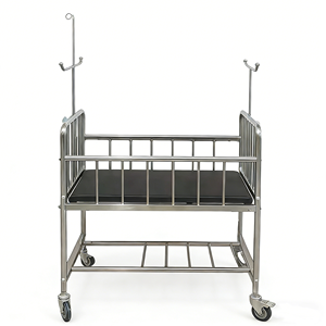 <span class=keywords><strong>Cuna</strong></span> Móvil Manual para Bebés <span class=keywords><strong>de</strong></span> Uso Hospitalario con Soporte para Suero y Almacenamiento |   Cama y Camilla Médica <span class=keywords><strong>de</strong></span> Acero Inoxidable para Bebés para el Cuarto <span class=keywords><strong>de</strong></span> <span class=keywords><strong>Maternidad</strong></span> - Product Image 4