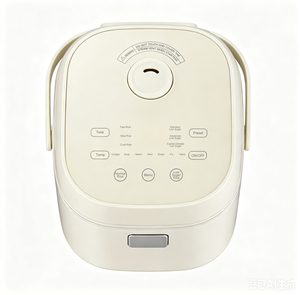 Olla Arrocera Eléctrica Inteligente <span class=keywords><strong>de</strong></span> 4L, 800W, Libre <span class=keywords><strong>de</strong></span> BPA, Recipiente Interior <span class=keywords><strong>de</strong></span> Acero Inoxidable 304, Pantalla LED, Programación <span class=keywords><strong>de</strong></span> 24 Horas, <span class=keywords><strong>Taza</strong></span> <span class=keywords><strong>Medidora</strong></span> - Product Image 2