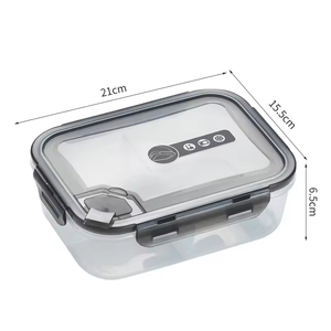 3 Compartment Food <b>Storage</b> Container Adults Insulated Bento Kids Portable Plastic School Lunch <b>Box</b> - Product Image 6