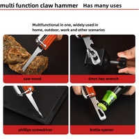 Vente chaude : Ensemble de couteaux multifonctionnels XUANLAN en acier inoxydable avec marteau à griffes pour le camping en plein air