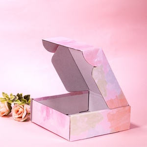 Cajas de Cartón Corrugado con Logotipo Personalizado del Fabricante, Carpetas de Envío Personalizadas <span class=keywords><strong>para</strong></span> Zapatos y Ropa, Laminación Mate, Reciclables - Product Image 1